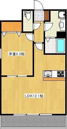 クロノス25上熊本の間取り