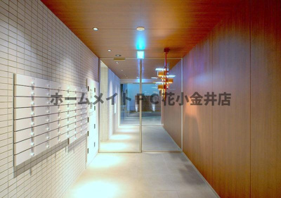 【玄関】 | パティーナ武蔵関 | 外観は落ち着いています
