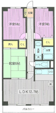 【間取り】 | パークフィールド志木