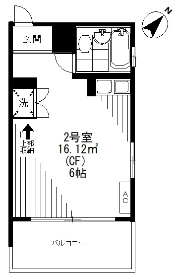 ジュネパレス相模原第１６の間取り