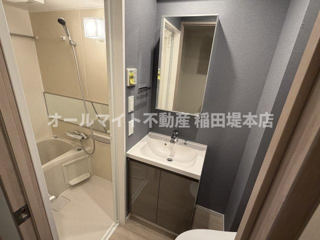 川崎市多摩区登戸の賃貸マンションの洗面所