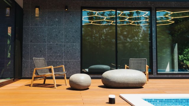 伊東市　すいらん荘別荘地の設備|屋外プール