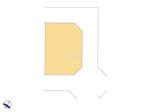 入間郡三芳町大字藤久保の新築一戸建の区画図