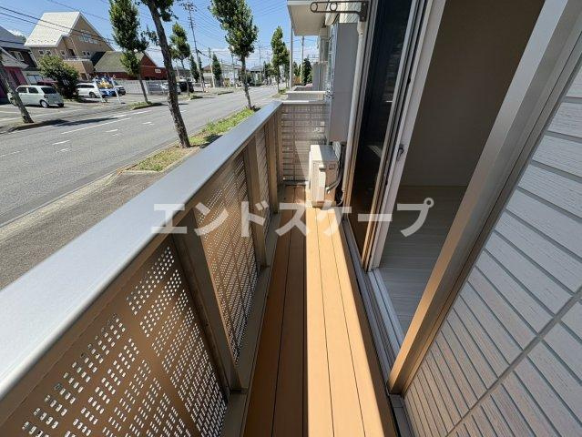 ベルノームのバルコニー|高崎、前橋のお部屋探しはエンドスケープまで！お客様の理想お聞かせ下さい♪
