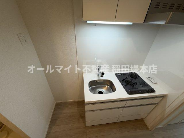 川崎市多摩区登戸新町の賃貸マンションのキッチン