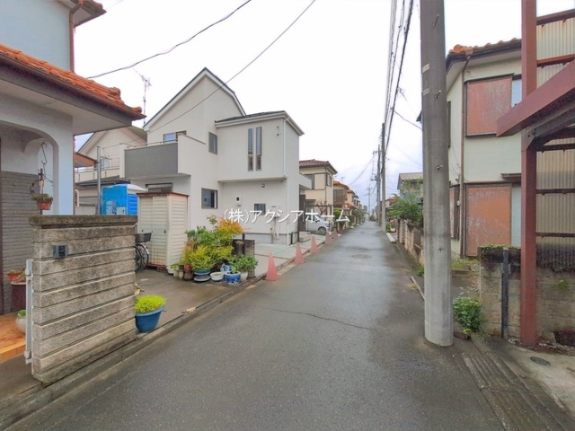 所沢市林3丁目・全1棟　新築一戸建　～並列駐車2台可～の前面道路含む現地写真|2026年8月28日撮影