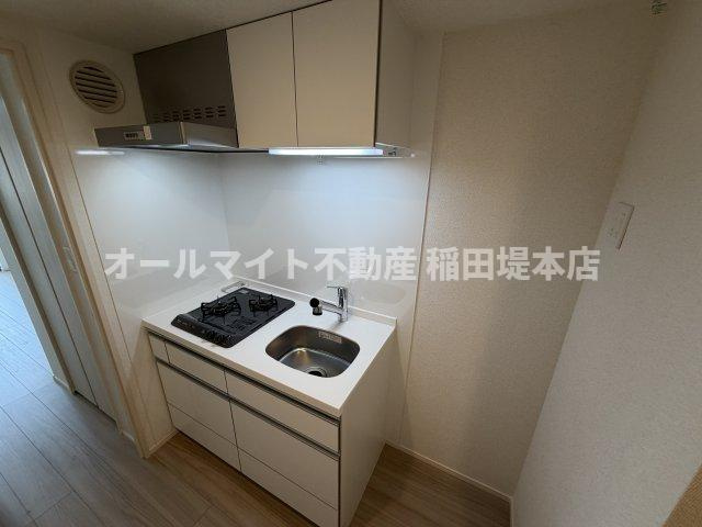 川崎市多摩区登戸新町の賃貸マンションのキッチン