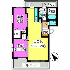 ラフィーネ【10,000円キャッシュバック対象物件】の間取り
