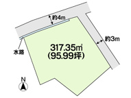 土地　玉島乙島　全１区画　95.99坪の画像
