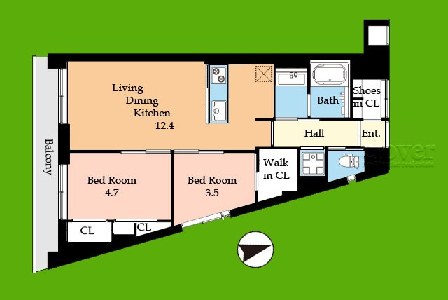 【間取り】 | 渋谷マンション | 即日のご見学も可能です！お気軽にお問い合わせください！