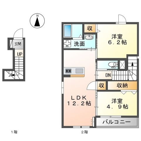 Ｍａｉｓｏｎ　ｒａｆｆｉｎｅ　Ⅱの間取り