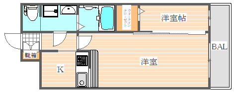 グランフォーレ博多駅東プレミアの間取り