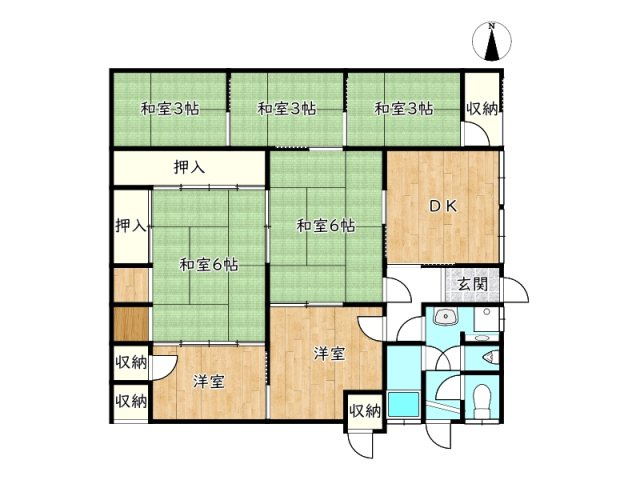 【間取り】 | たつの市龍野町島田／中古戸建
