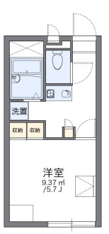 レオパレスＧＩＮＧＡの間取り