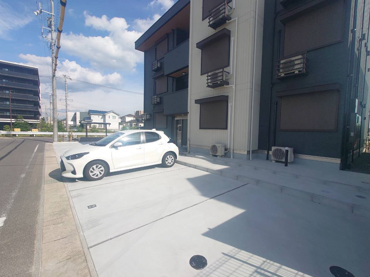 sorgenteの駐車場