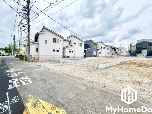 守山区森孝２丁目の前面道路含む現地写真