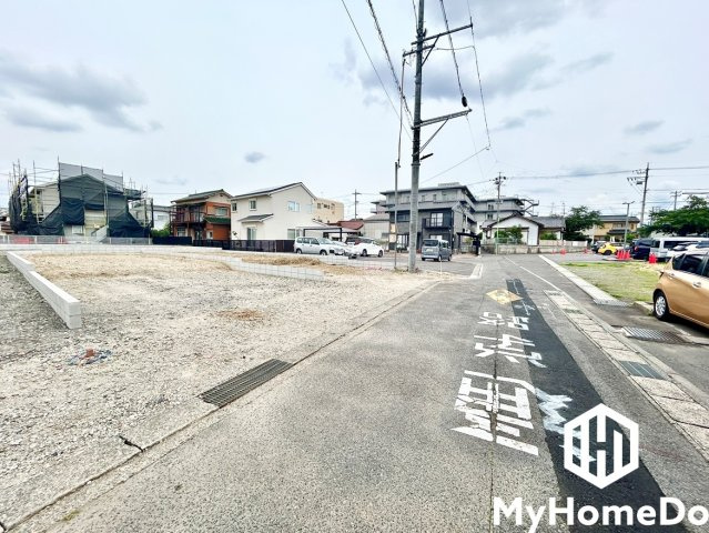 守山区森孝２丁目の前面道路含む現地写真