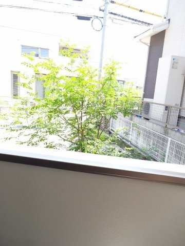 グランデールⅡのバルコニー|広々としたバルコニーです