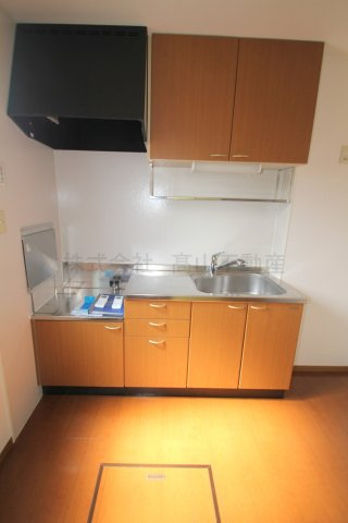 タッチアネックス　C棟のキッチン