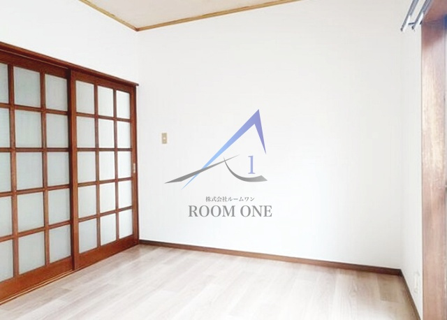 奥田コーポの居間・リビング|洋室のお部屋です。