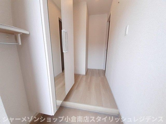 グランドエスポワール行橋　Ⅱの玄関|ゆったりとした玄関です