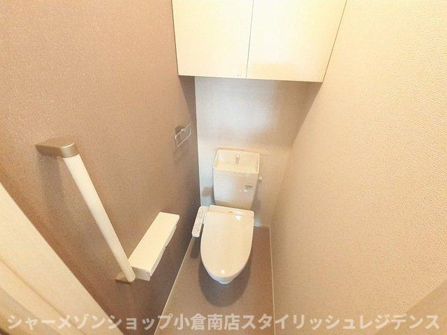 デュオブライト　Ⅱのトイレ|清潔感のあるトイレです