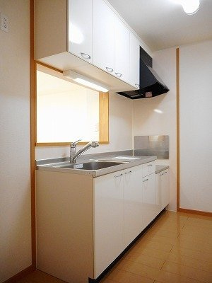 ウェストリバー　弐番館のキッチン
