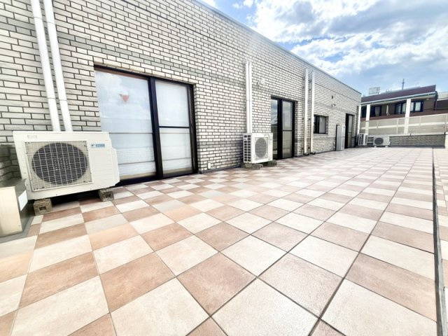 サンシティドムス鴨川のバルコニー
