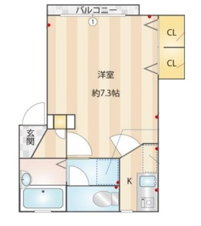 【間取り】 | クレストヒルズ | 間取りです。