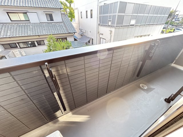 D-PLACE良野のバルコニー