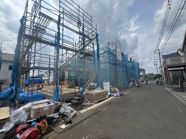 日野市日野台2丁目の前面道路含む現地写真