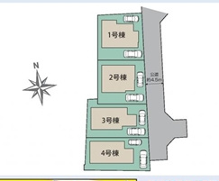日野市日野台2丁目の区画図