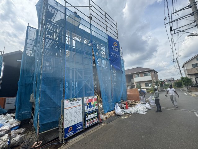 日野市日野台2丁目の前面道路含む現地写真