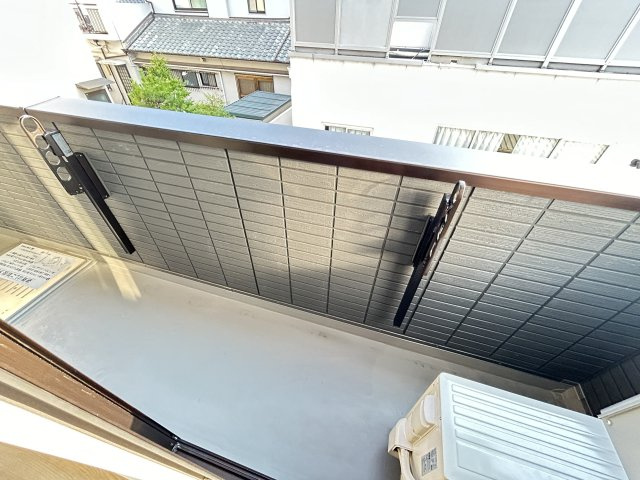 D-PLACE良野のバルコニー