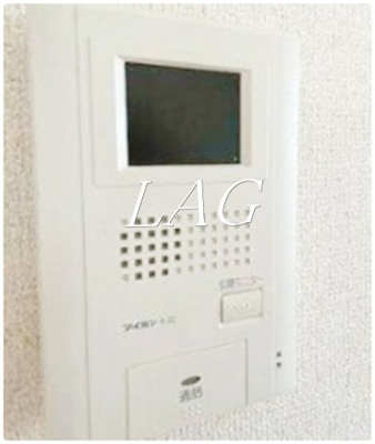 【セキュリティ】 | コーポ橘 | モニター付インターホンです。