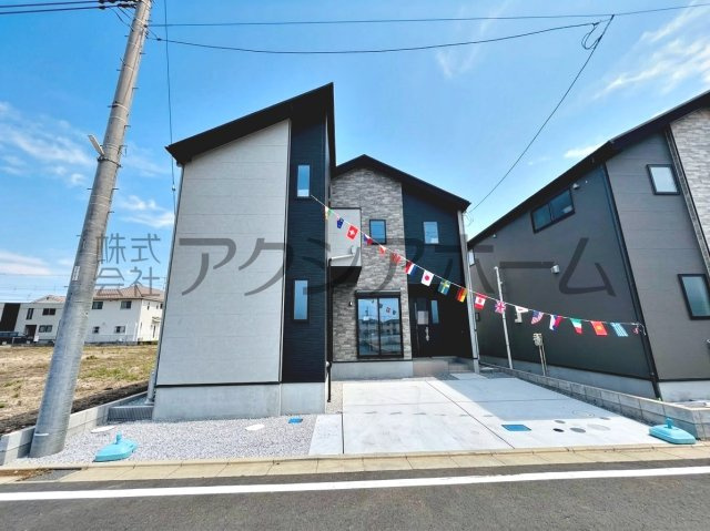 所沢市上安松・全2棟　新築一戸建　1号棟　～LDK24帖～の外観|2026年8月4日撮影