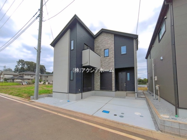 所沢市上安松・全2棟　新築一戸建　1号棟　～LDK24帖～の外観|2026年8月4日撮影