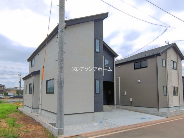所沢市上安松・全2棟　新築一戸建　1号棟　～LDK24帖～の外観|2026年8月4日撮影