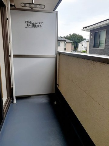 ブルーム　ヒル　タイチのバルコニー