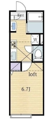 【間取り】 | Flat.neo明大前