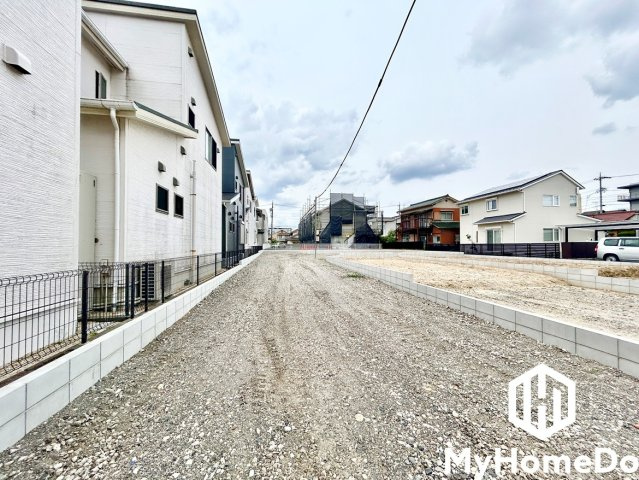 守山区森孝２丁目の前面道路含む現地写真