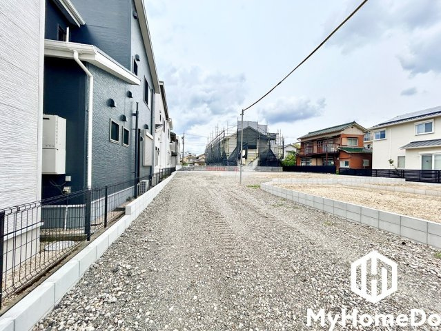 守山区森孝２丁目の前面道路含む現地写真