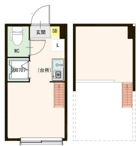 【間取り】 | ハーモニーテラス大井Ⅱ