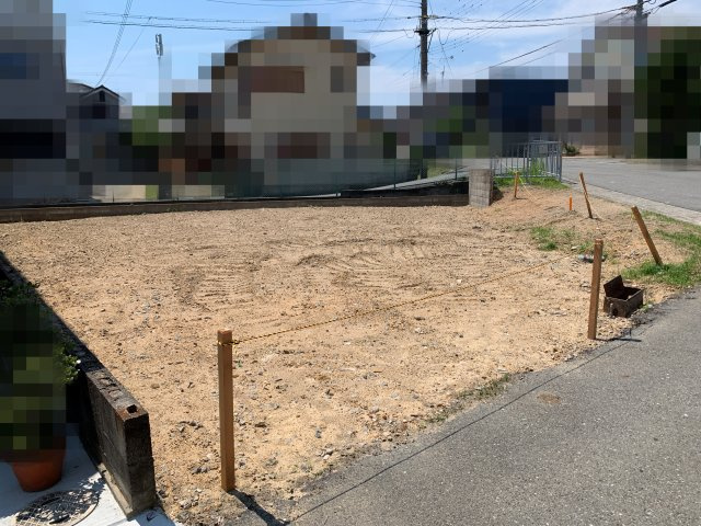 大久保町西島　土地５０坪の外観