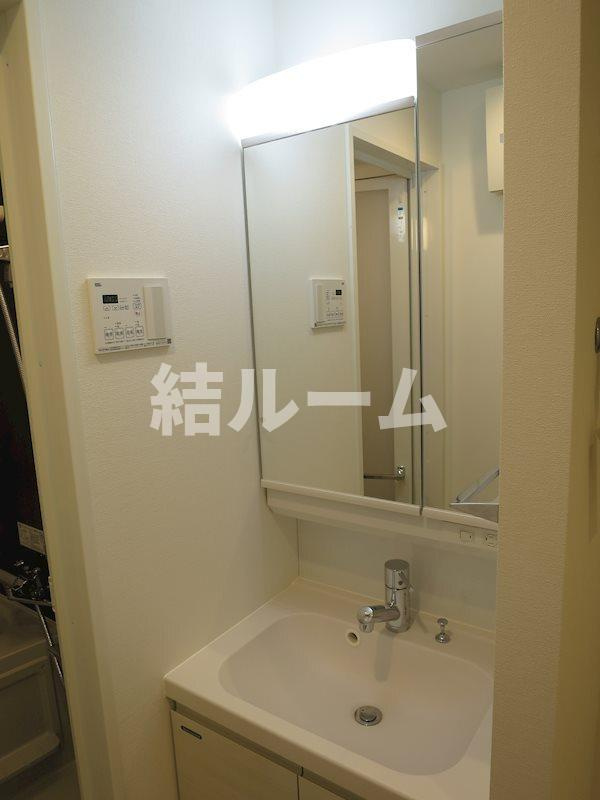 板橋区赤塚３丁目の賃貸マンションの洗面所