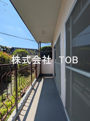 【バルコニー】 | 富士見ハイツ-2028年6月30日迄、定期借家- | ※クリーニング完了前※