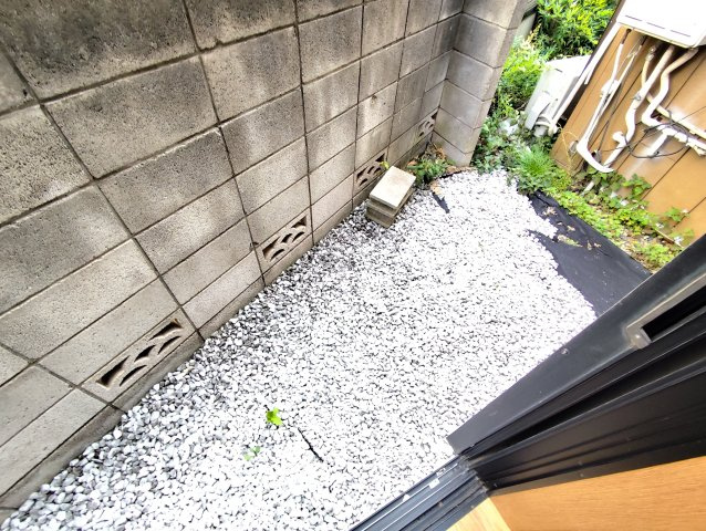 鎌倉四丁目戸建の庭