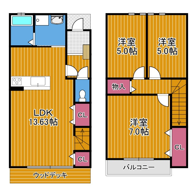 ブリーズテラス本町の間取り