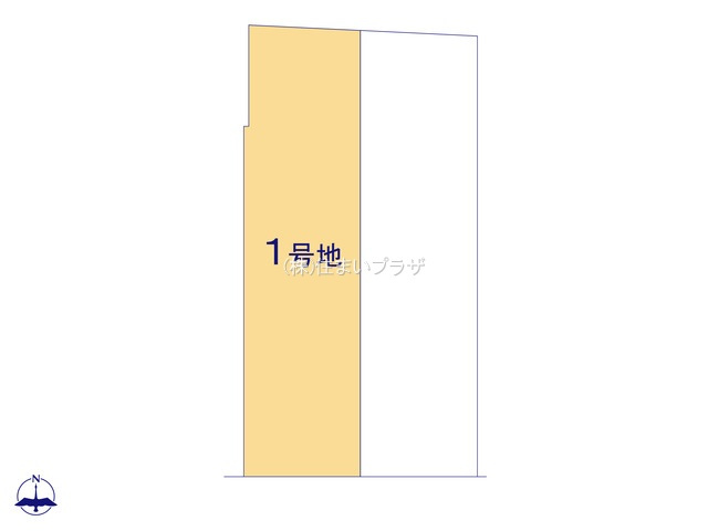 仲介手数料無料）江南市第1古知野町大塔の区画図