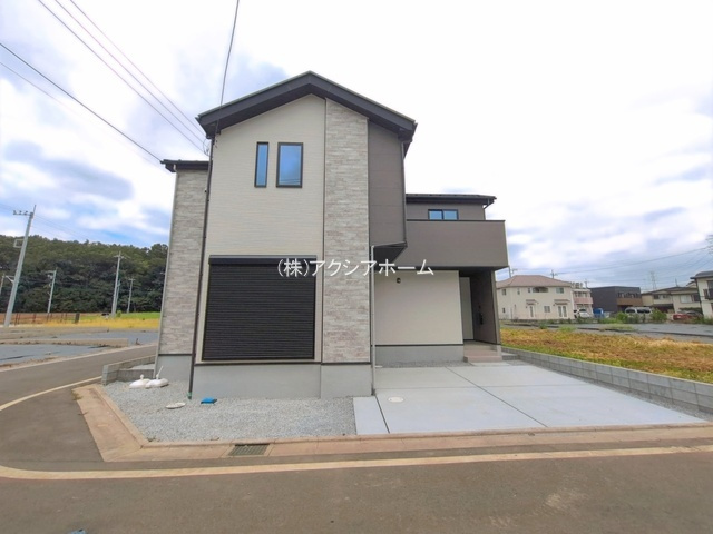 所沢市上安松・全2棟　新築一戸建　2号棟　～南西角地～の外観|2026年8月4日撮影